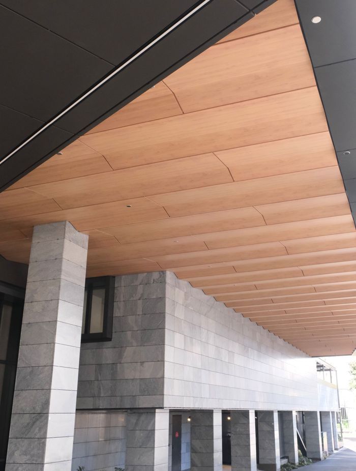 Metwood's products can help building's overcome fire requirements while retaining the appearance of wood.