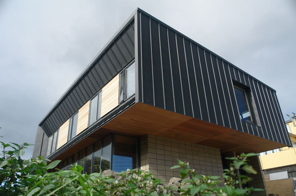 Zinc roofs, like this by Architectural Metalformers, offer a plethora of benefits, making it a great long-term choice.