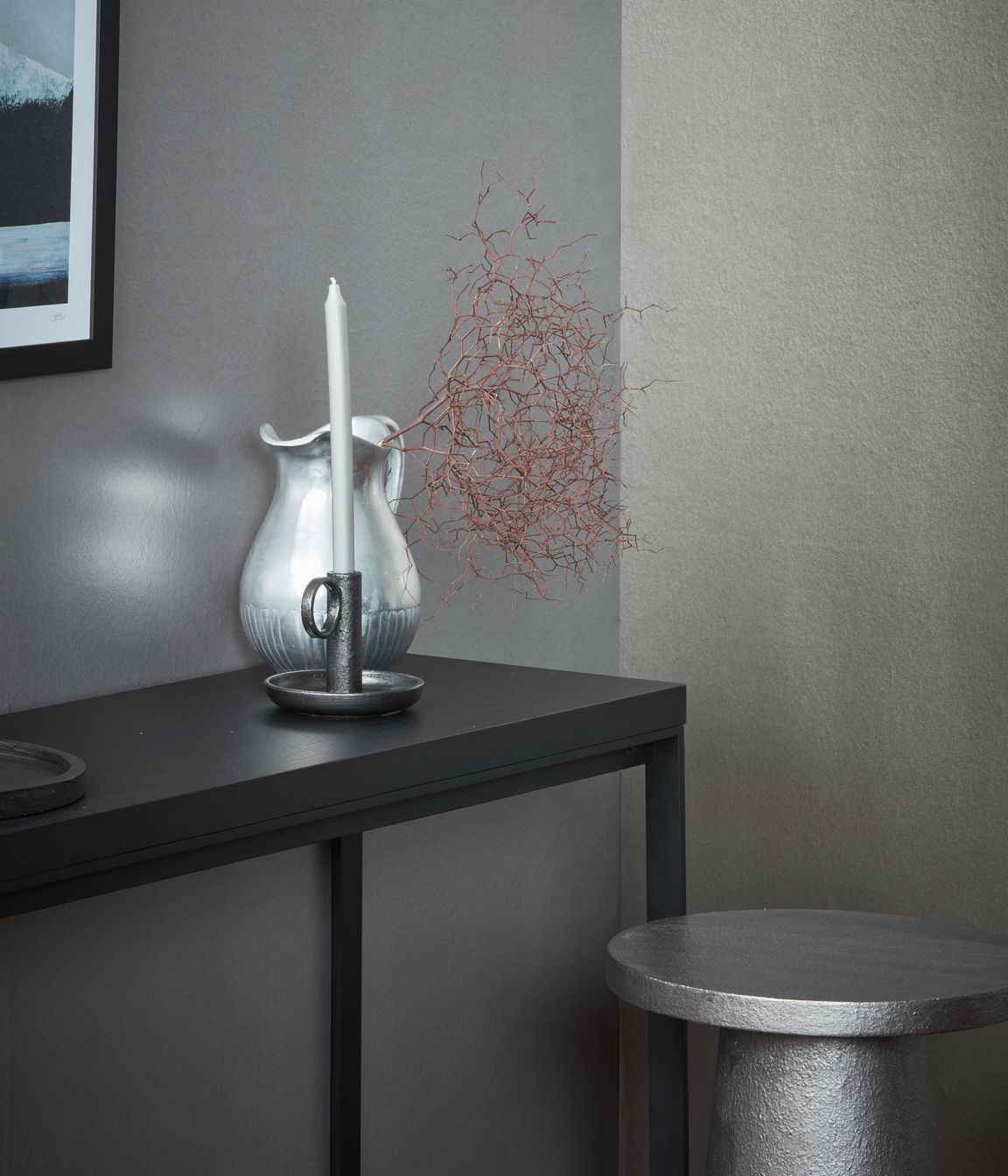 Living room wallpapers can provide a great backdrop.