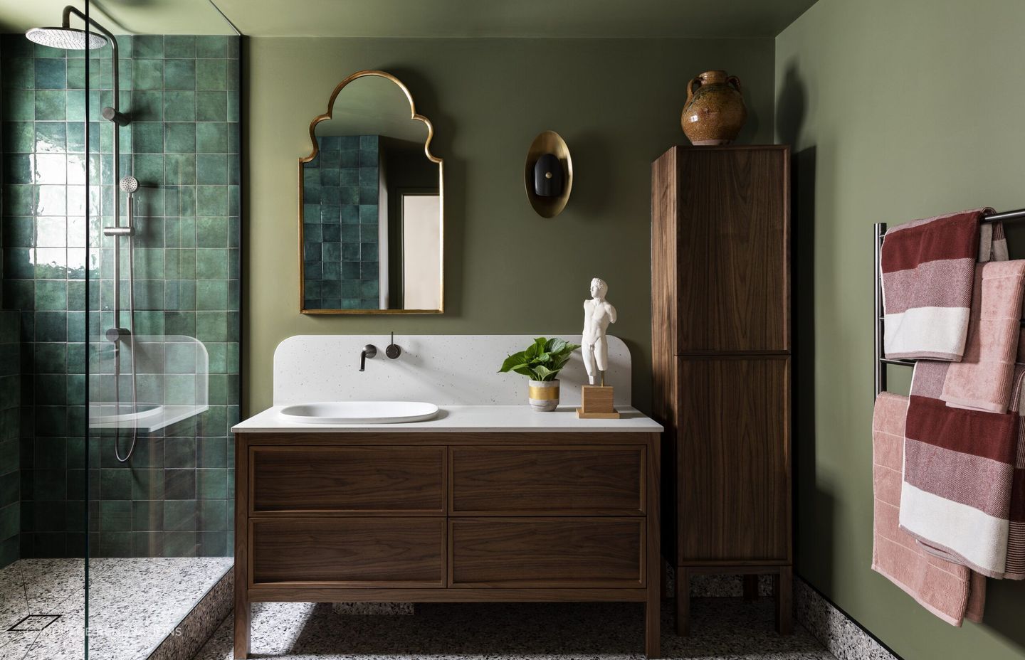 Luxury bathroom renovations often include plenty of ornamental and decorative features. Featured Project: The Windsor by Indulge Renovations