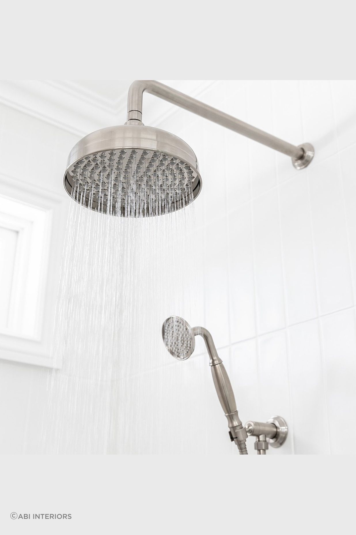 A water-efficient shower head is designed to reduce water usage, thereby promoting conservation while still providing a satisfying shower experience. Featured product: Kingsley Shower Head Round.