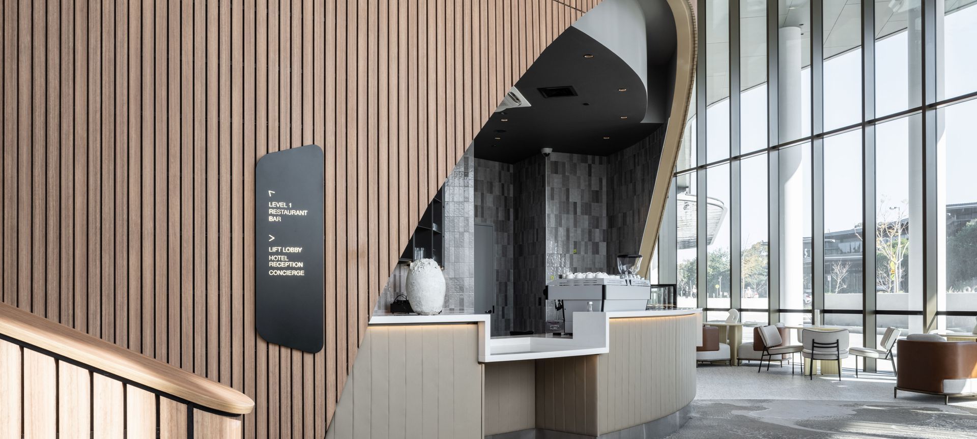 The Western Sydney Conference Centre featuring acoustic linings from Screenwood.