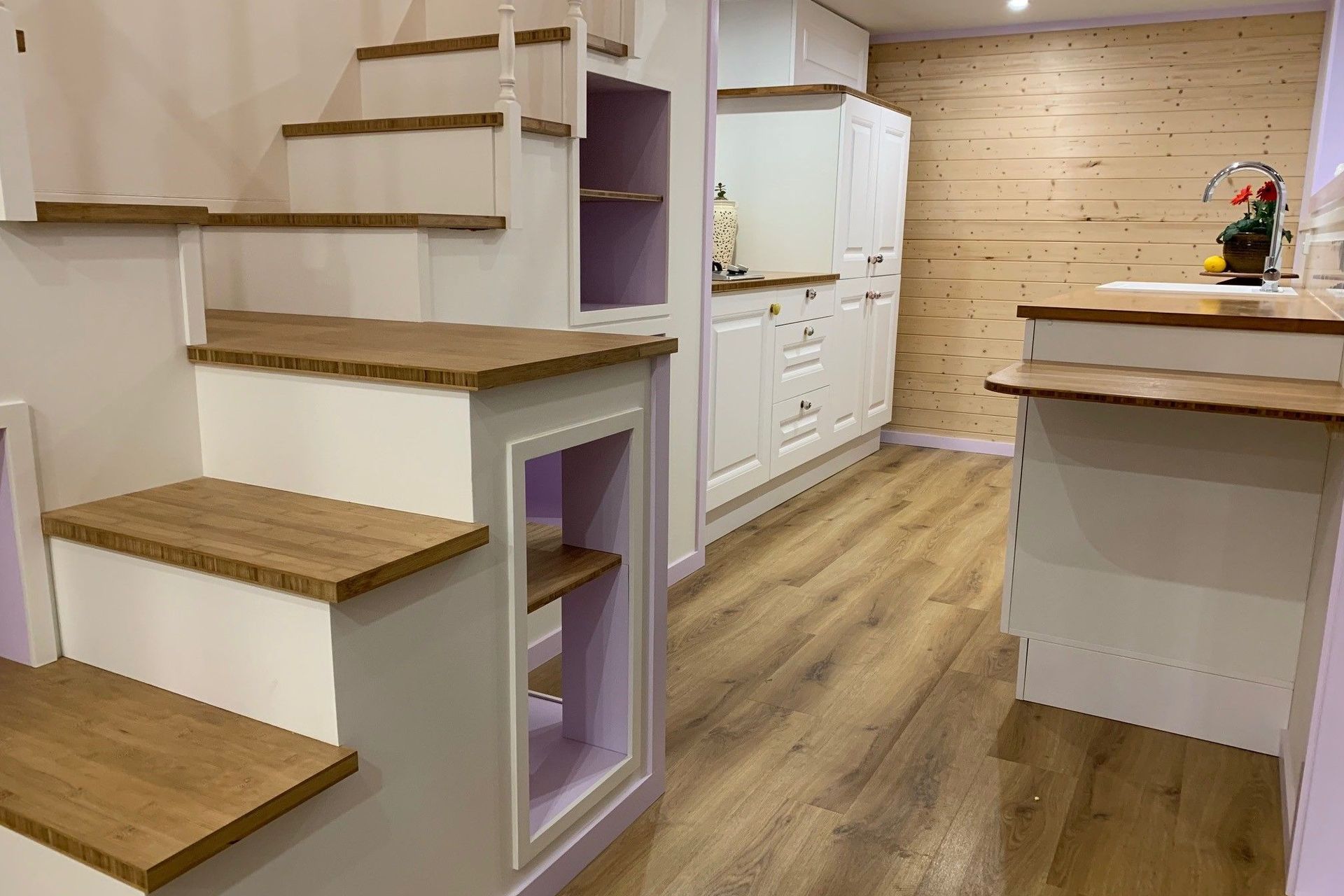 Installing underfloor heating in tiny houses