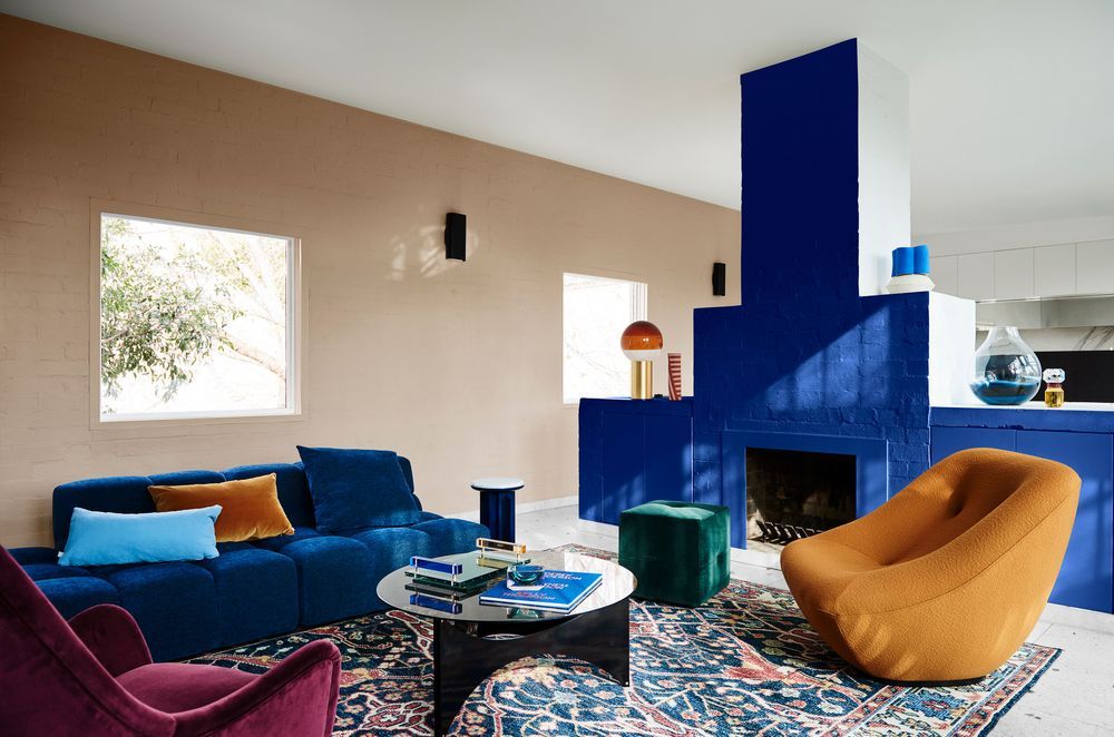 There are no unbreakable rules when it comes to colour: if you like a scheme, it's good.