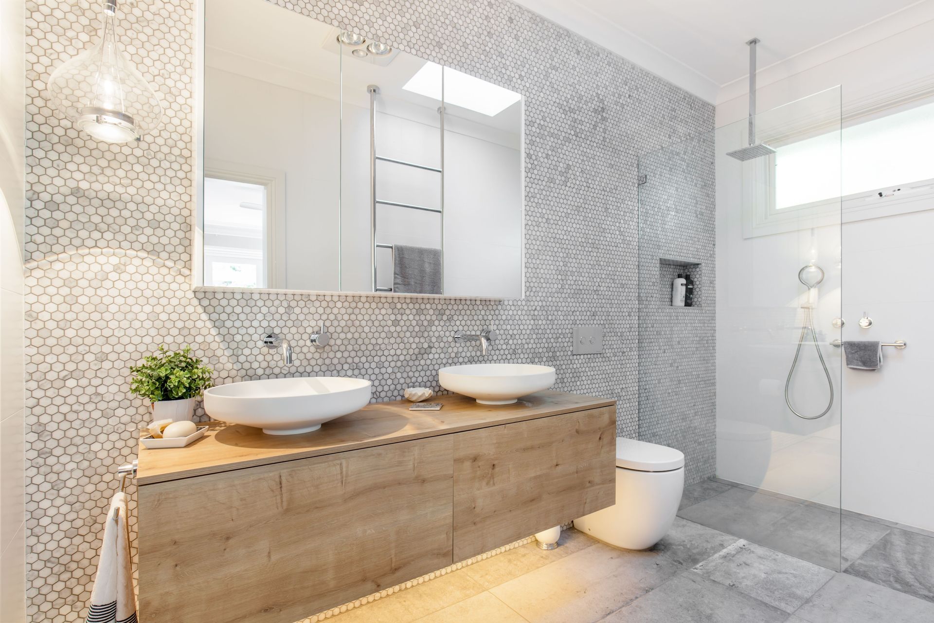 Turramurra Bathroom by Jim Wilson Constructions