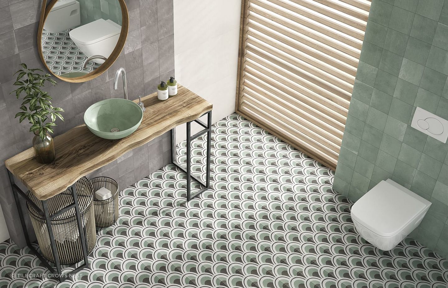 The exquisite Hamburg Series Tiles from Tilecraft Crows Nest