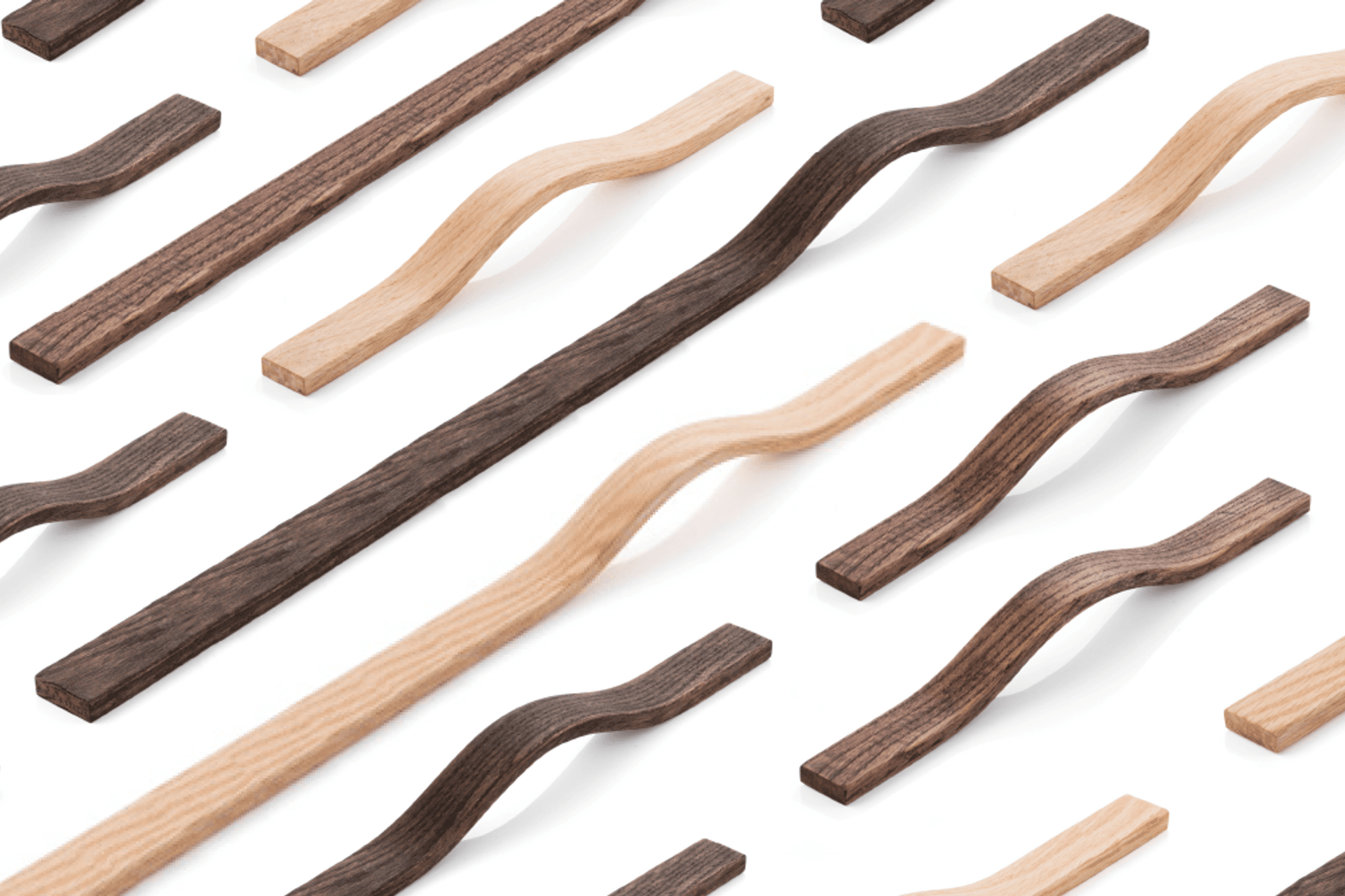 Chicama Wave Timber Handles from Touch Handles