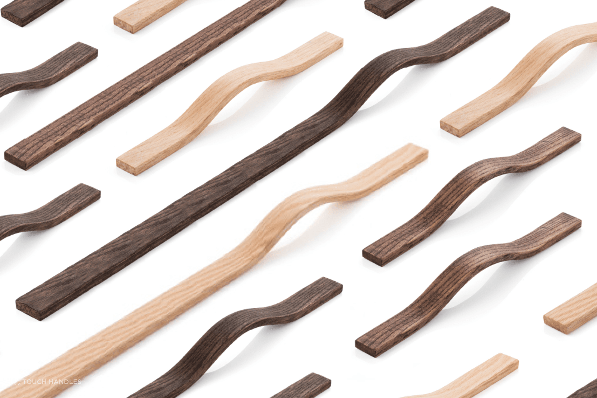 Chicama Wave Timber Handles from Touch Handles