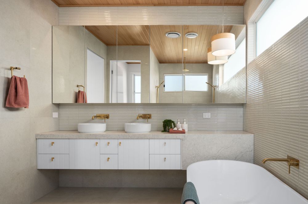 Earth Floor and Wall Tiles from Groove Tiles & Stone