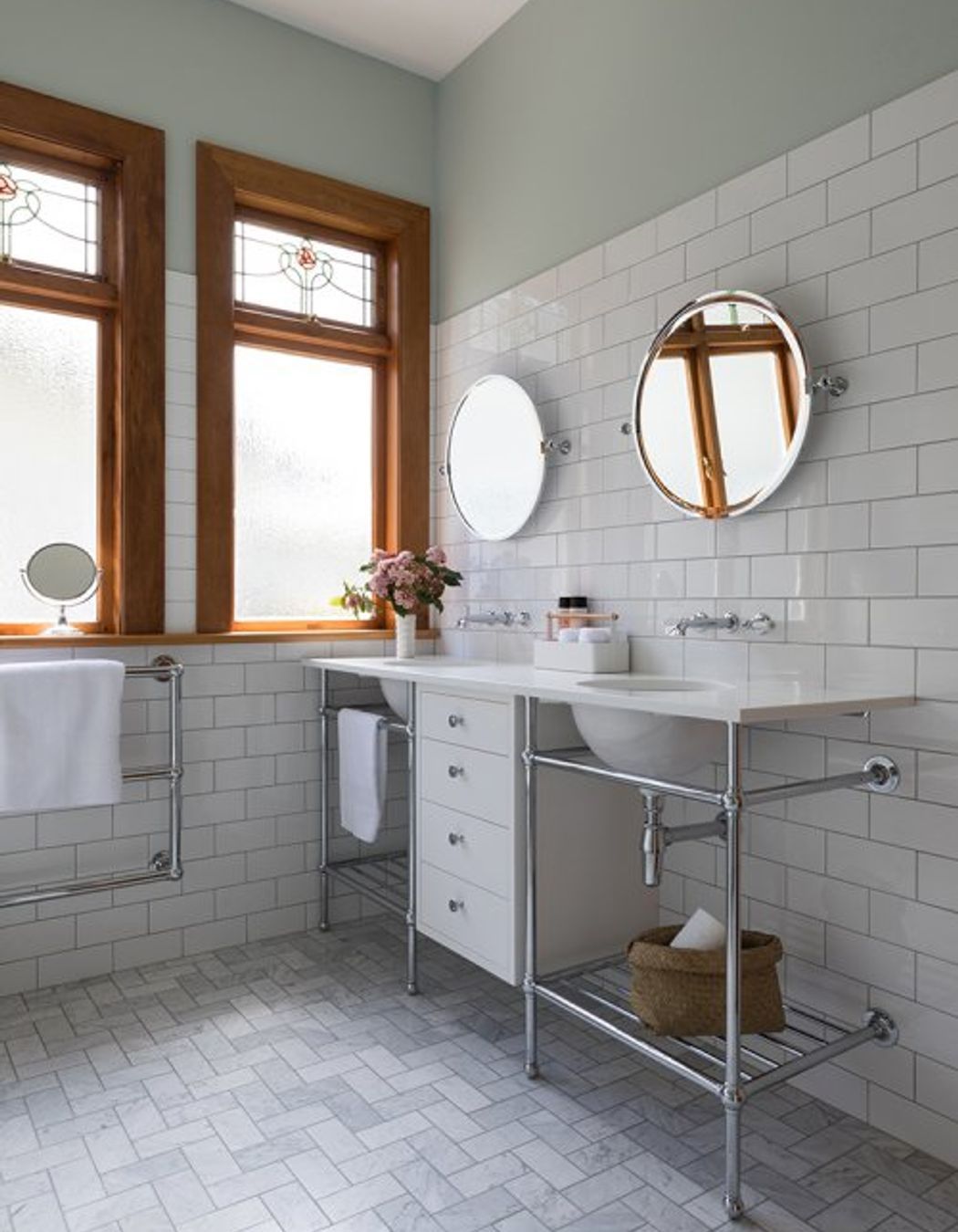 Hawthorn Hill Tilting Bathroom Wall Mirrors from The English Tapware Company