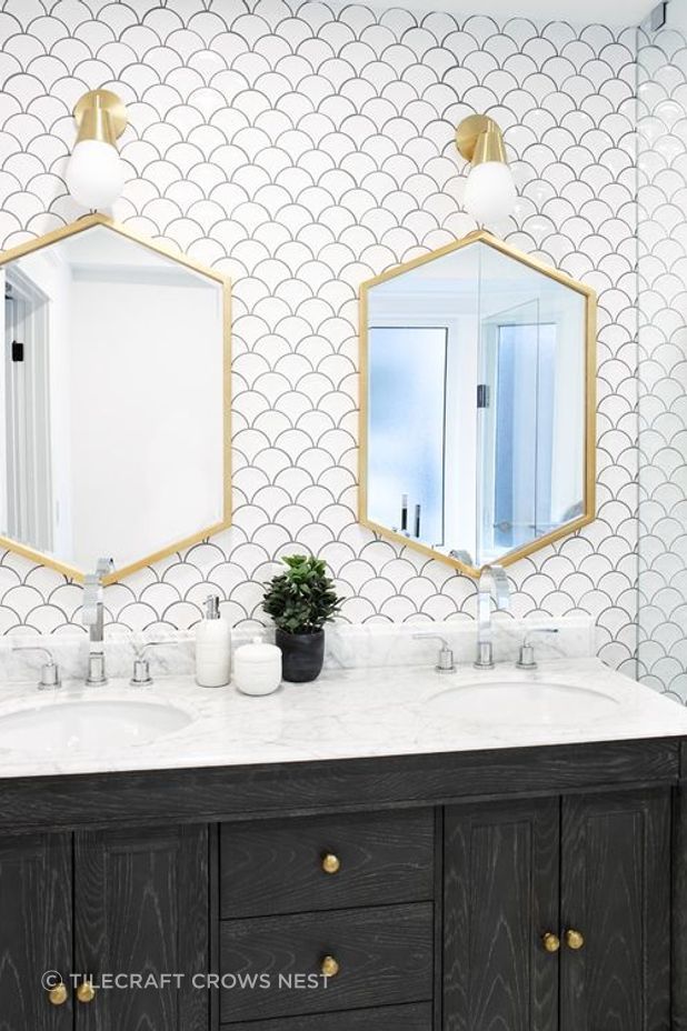 Fan Mosaics Series Tiles from Tilecraft Crows Nest