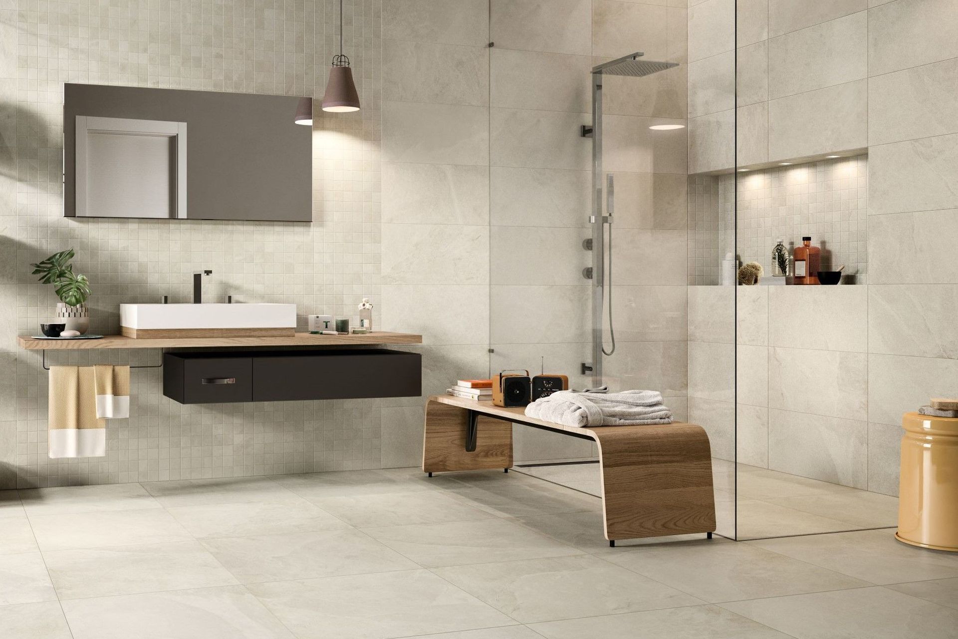 The Tile Depot worked with Lifemark to identify more than 40 tiles in its range that fit within the parameters of slip-resistant tiles.