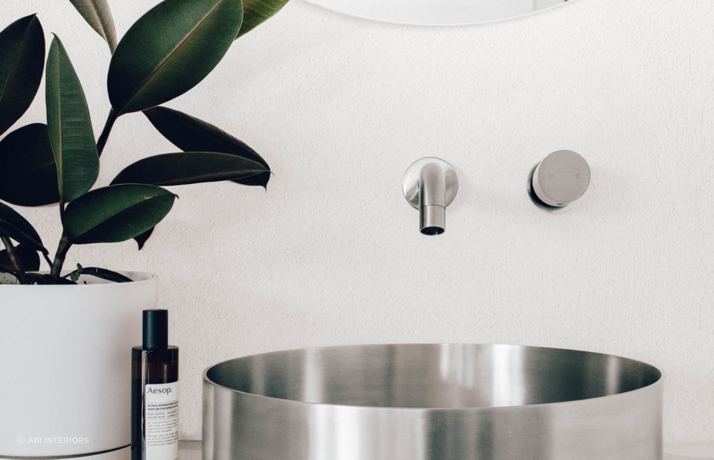 ABI Harlow Round Basin Sink with quality stainless steel construction by ABI Interiors