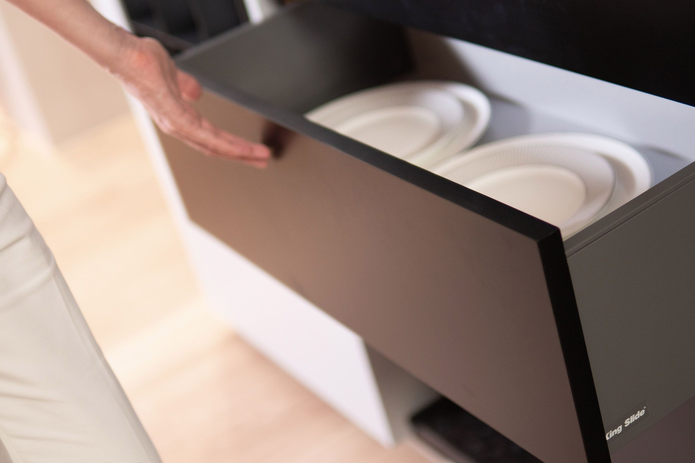 Ultra Slimline Drawer Maximises Storage