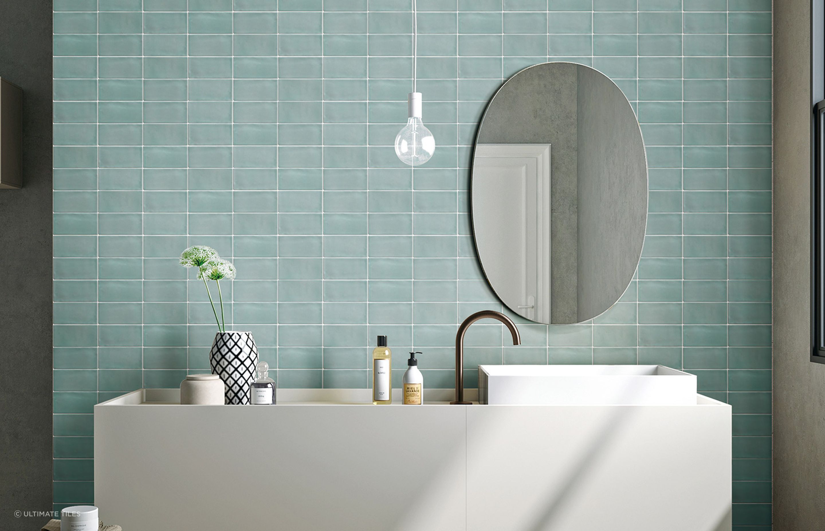 Refreshing style with Luxe Mint Tiles from Ultimate Tiles