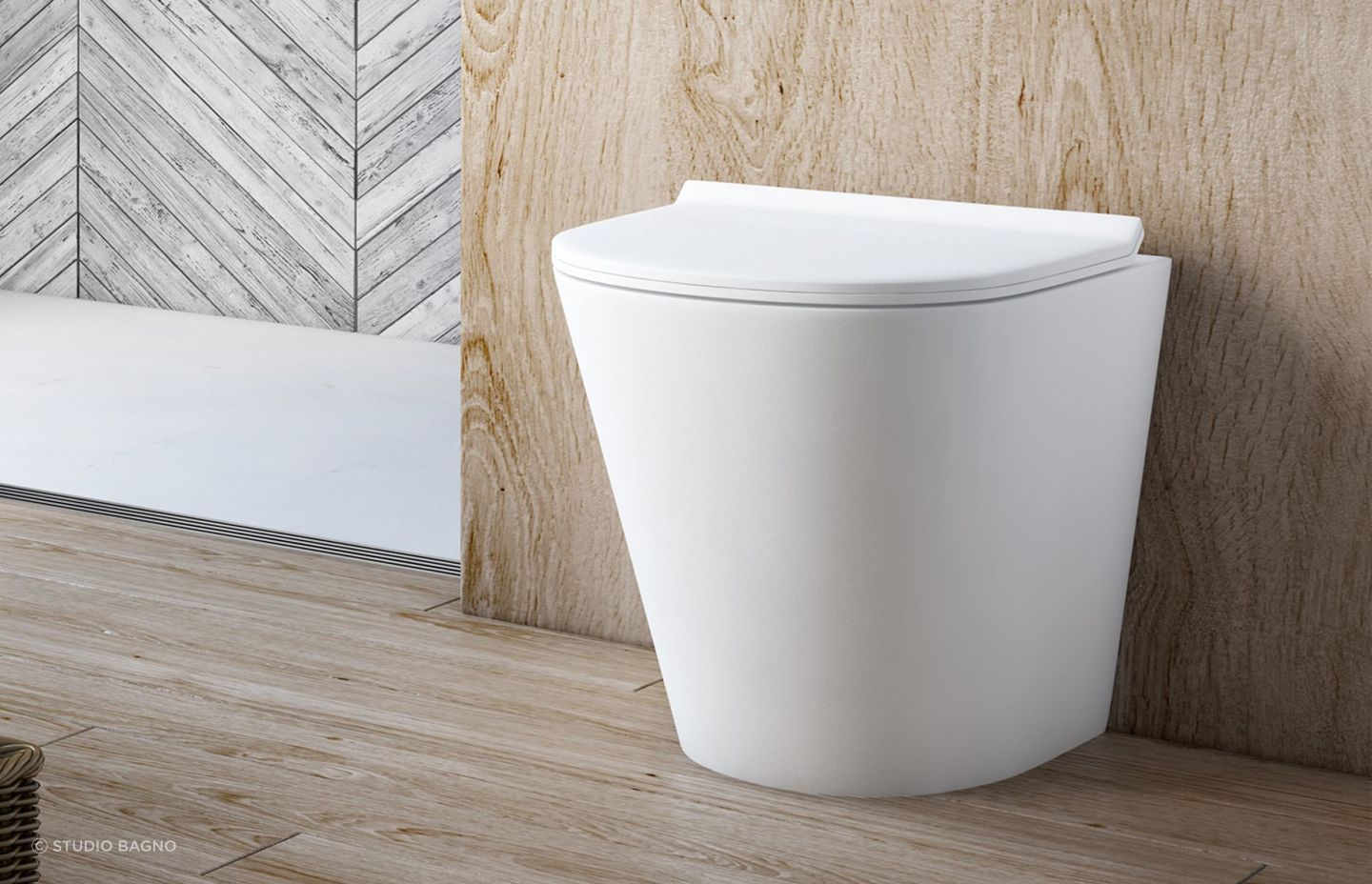 Rimless toilets are simple in their design and easy to clean. Featured product: The Manhattan Rimless Wall Faced Toilet.