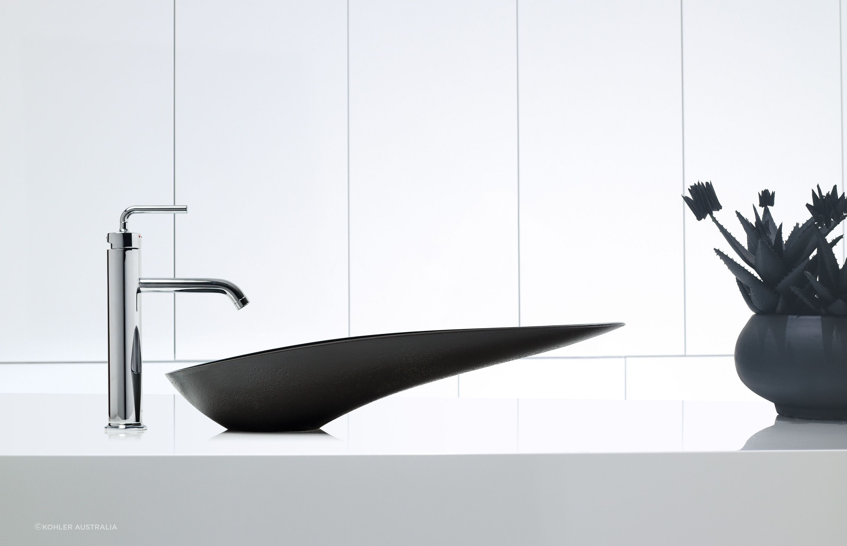 The exquisite Petaline Vessel Basin from Kohler Australia