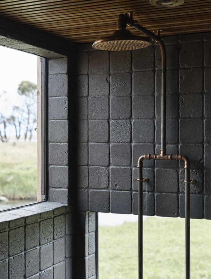 Bold paint colours at the Brook Tiny House - Photography: Derek Swalwell