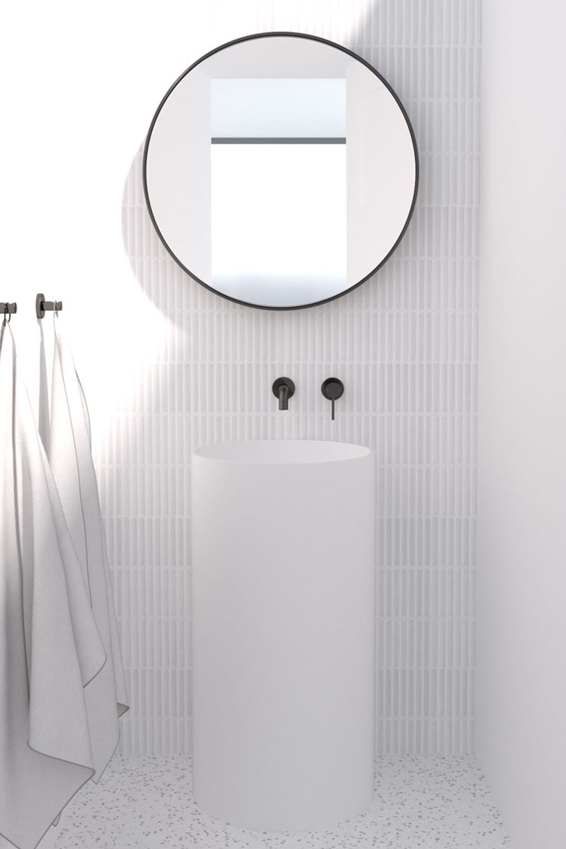 ABI Valenza Pedestal Basin with sublime style from ABI Interiors