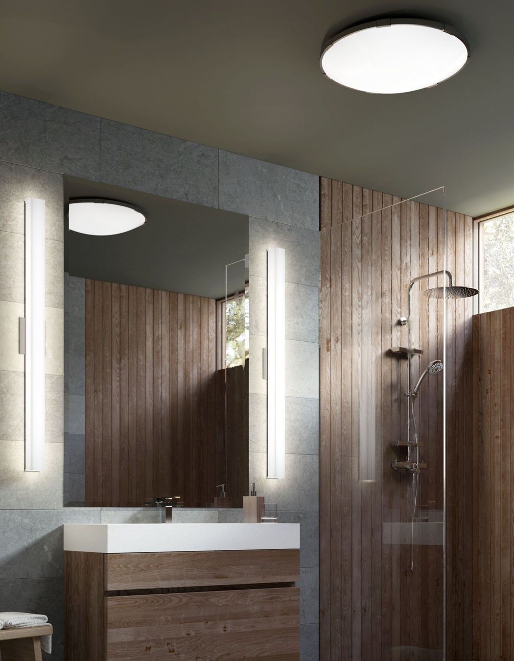 Lance 24 Flush Mount from Urban Lighting