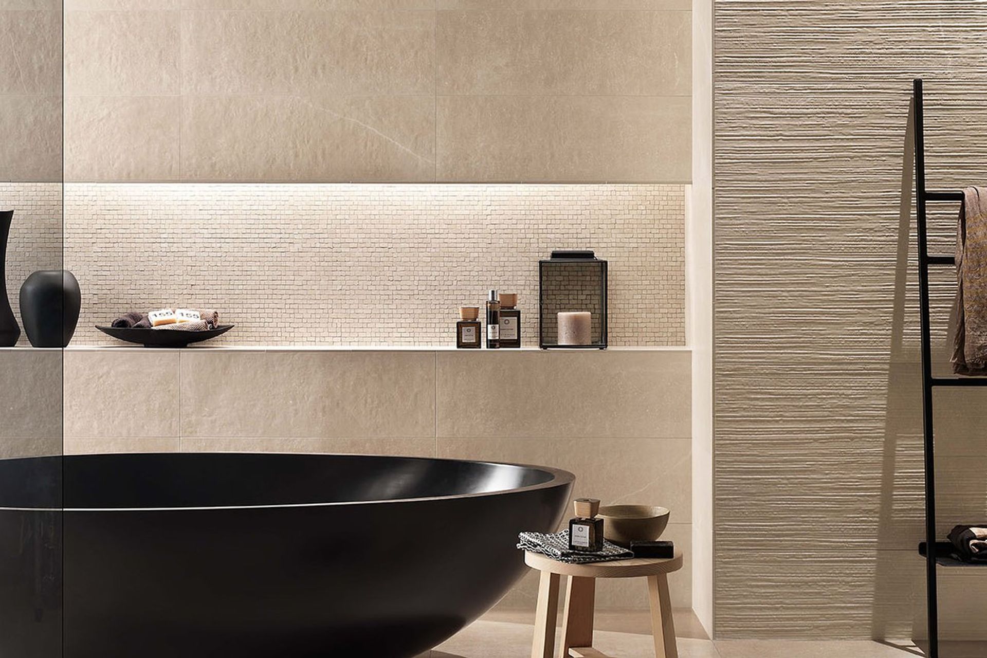 Maku Floor and Wall Tiles - a fine example of porcelain stoneware from Groove Tiles & Stone