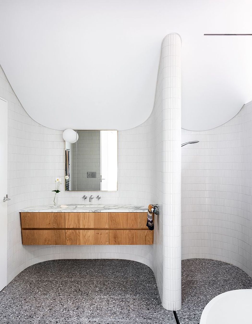 Floating vanities at Smith Road, Artarmon