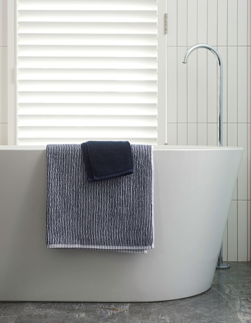 Stripe Organic Cotton Bath Towel from Città