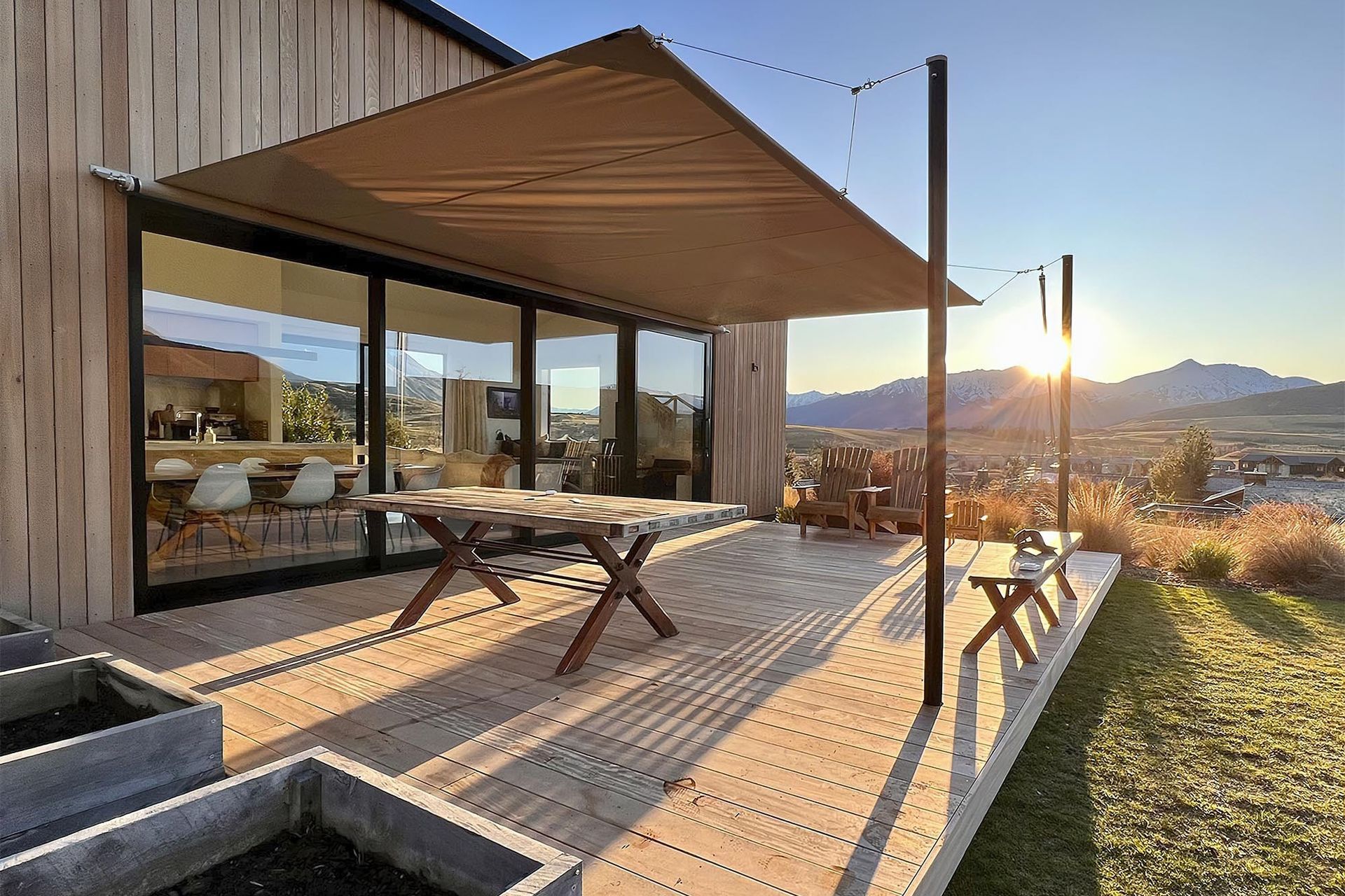 Options like the Soliday CS Motorised Shade System can instantly add value to a home.