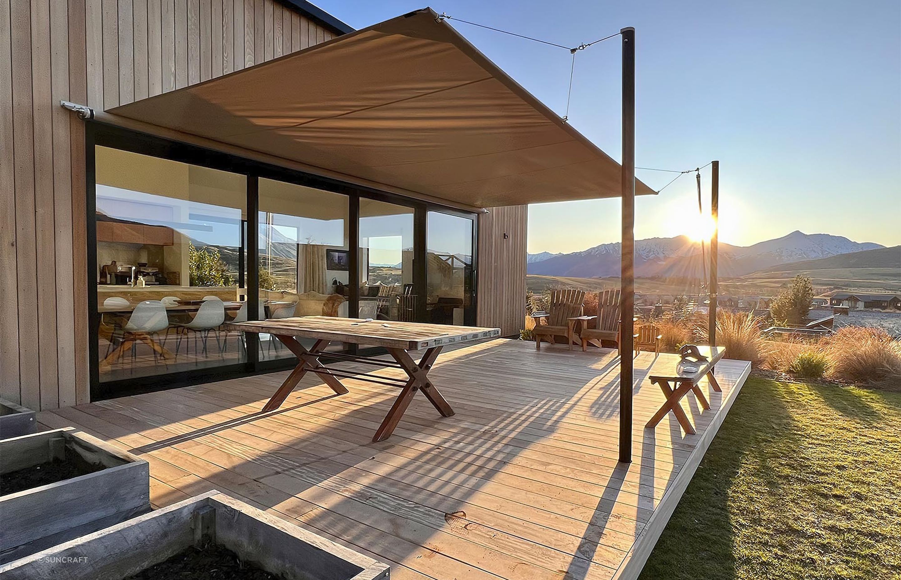 Options like the Soliday CS Motorised Shade System can instantly add value to a home.