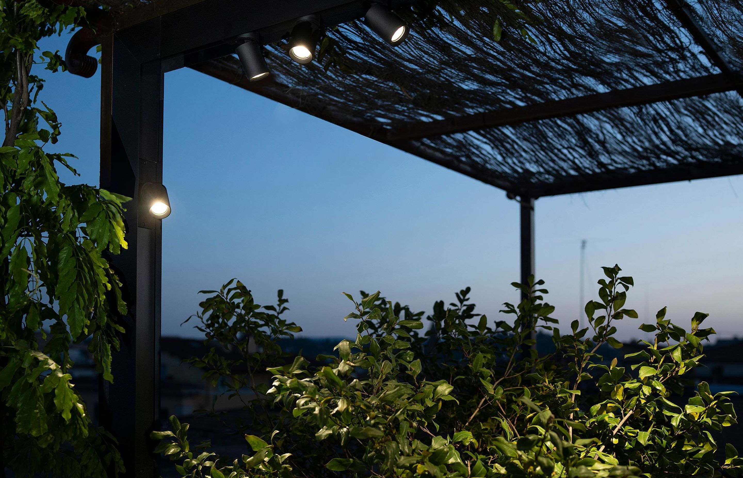The seamless integration into the outdoor environment is a key feature of the IVY system.
