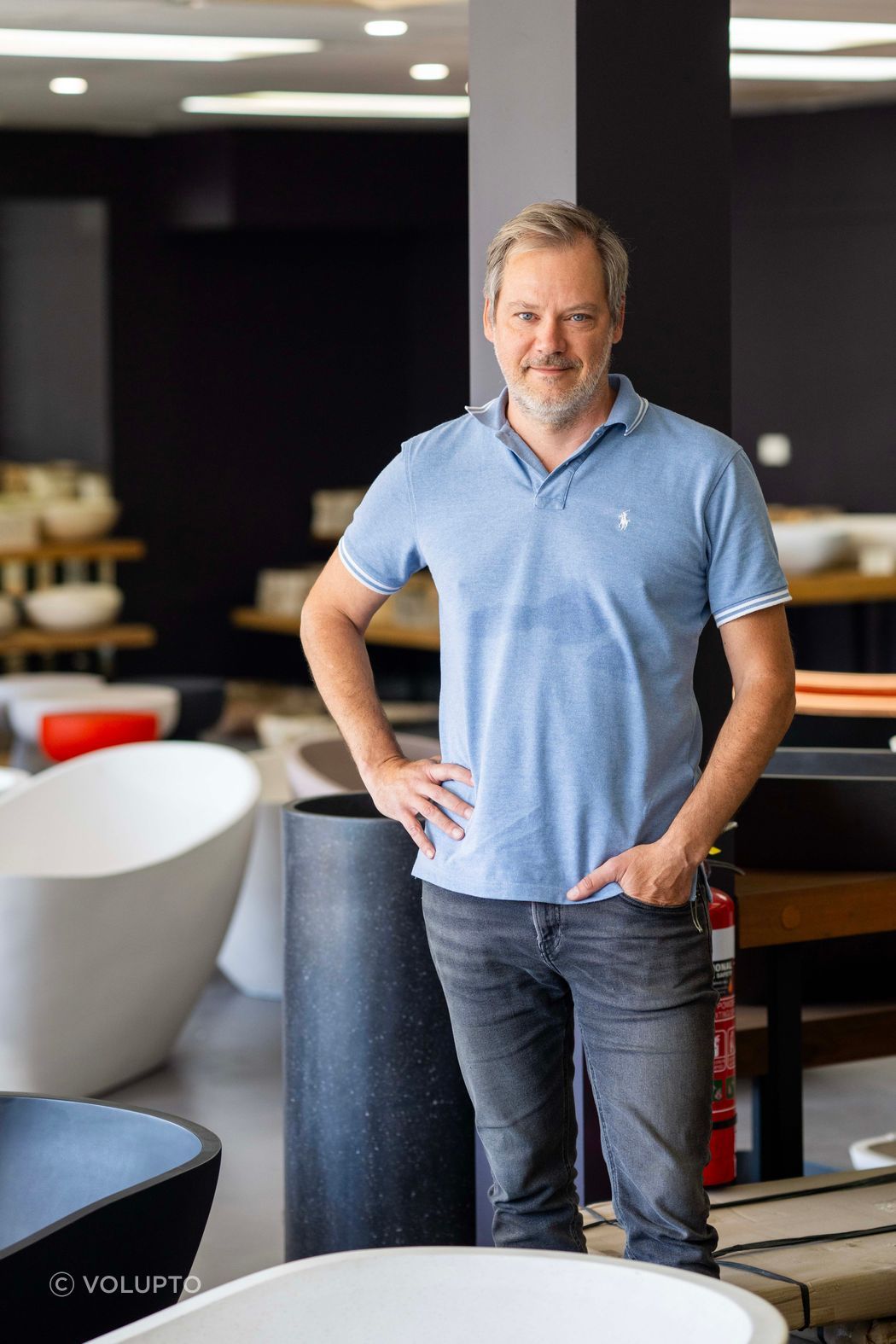 Vincent Boccon-Gibod, the owner and creative mind behind Volupto.