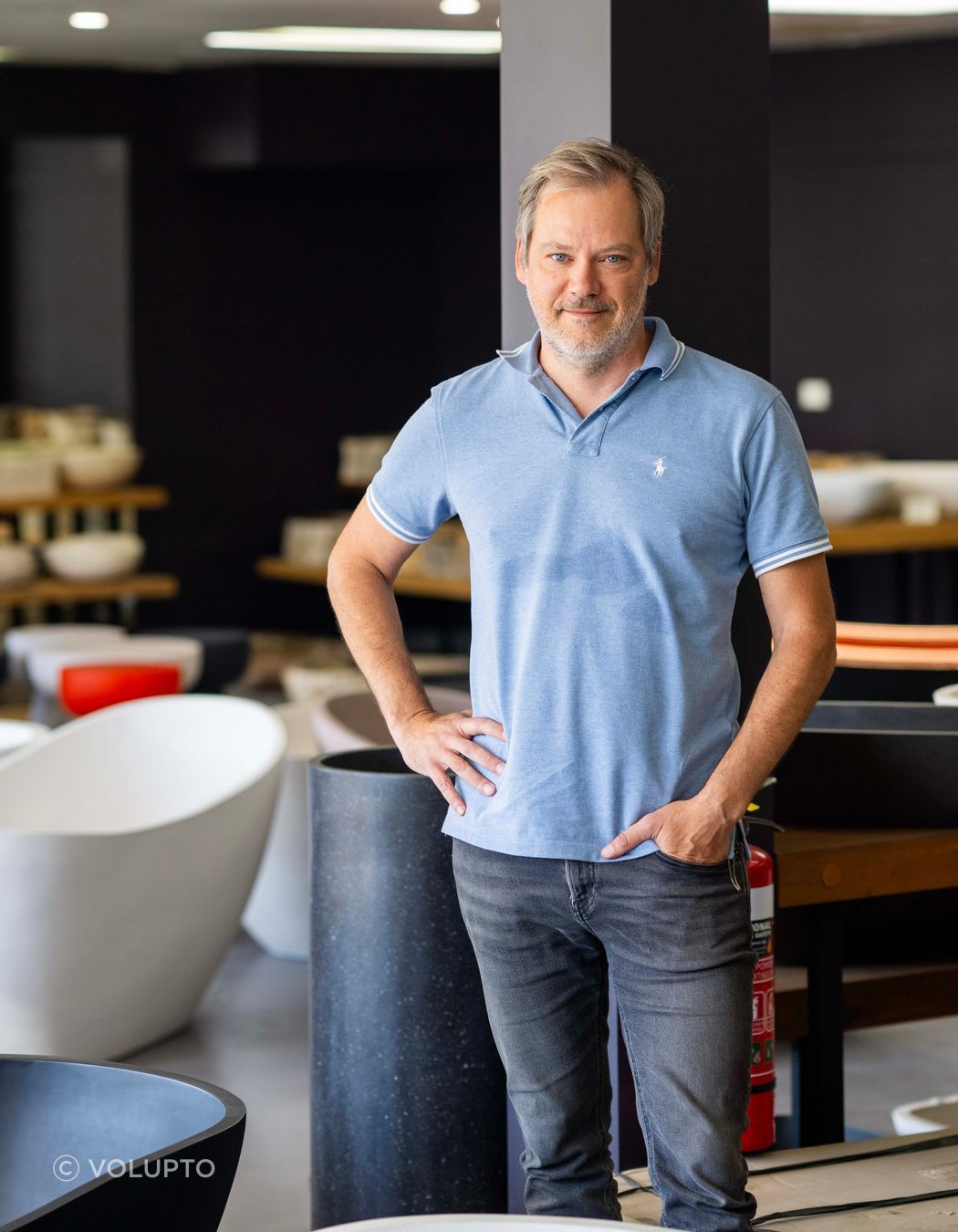 Vincent Boccon-Gibod, the owner and creative mind behind Volupto.