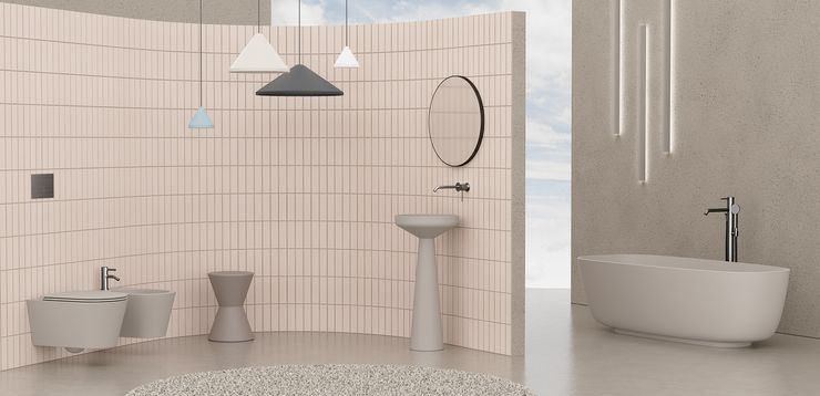 5 bathware ranges packed with colour and personality