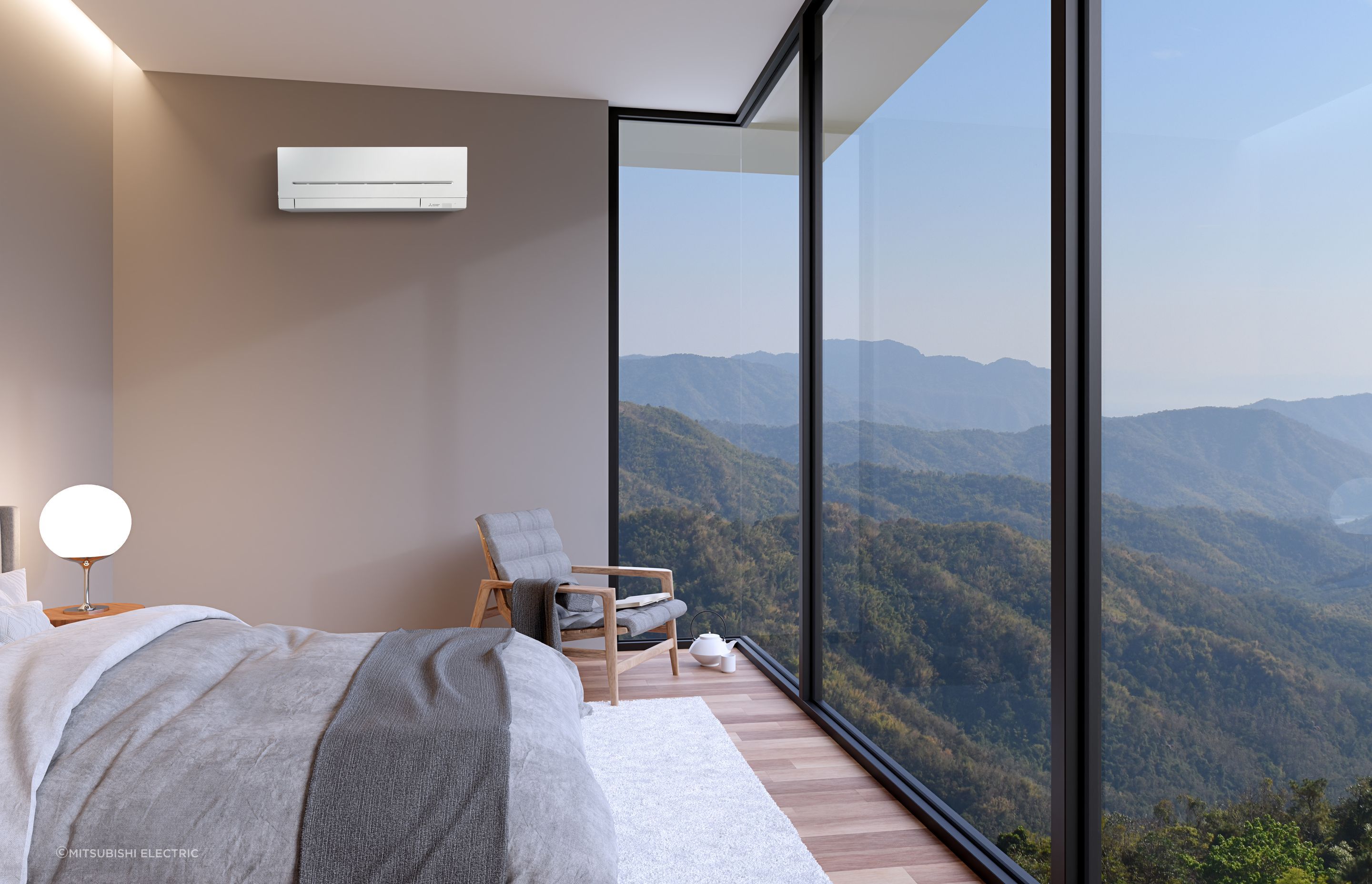 The AP Mini is the perfect solution for quiet, energy-efficient comfort in bedrooms, allowing occupants total control of their room’s temperature.