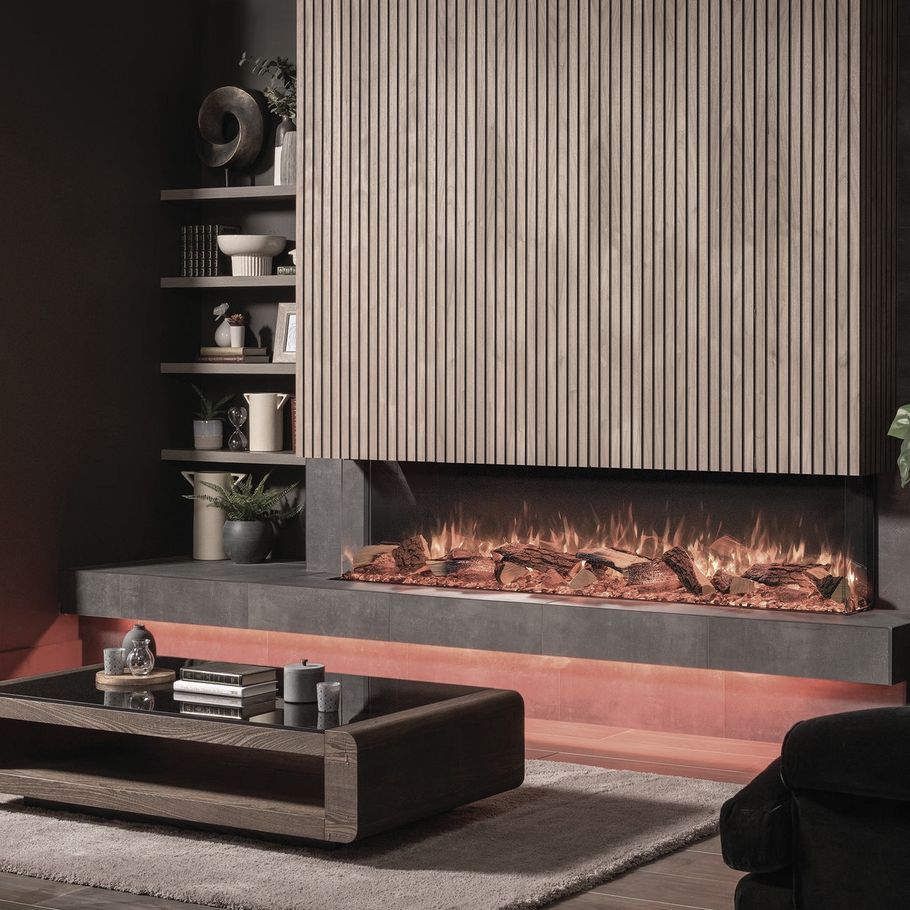 LED fireplaces: The straightforward, visually dazzling, ambiance-fuelled alternative to wood or gas