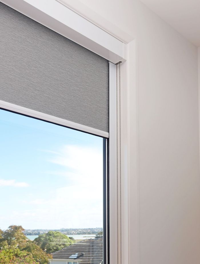 Blocco Roller Blinds have side channels fitted to the window frame for great light control.