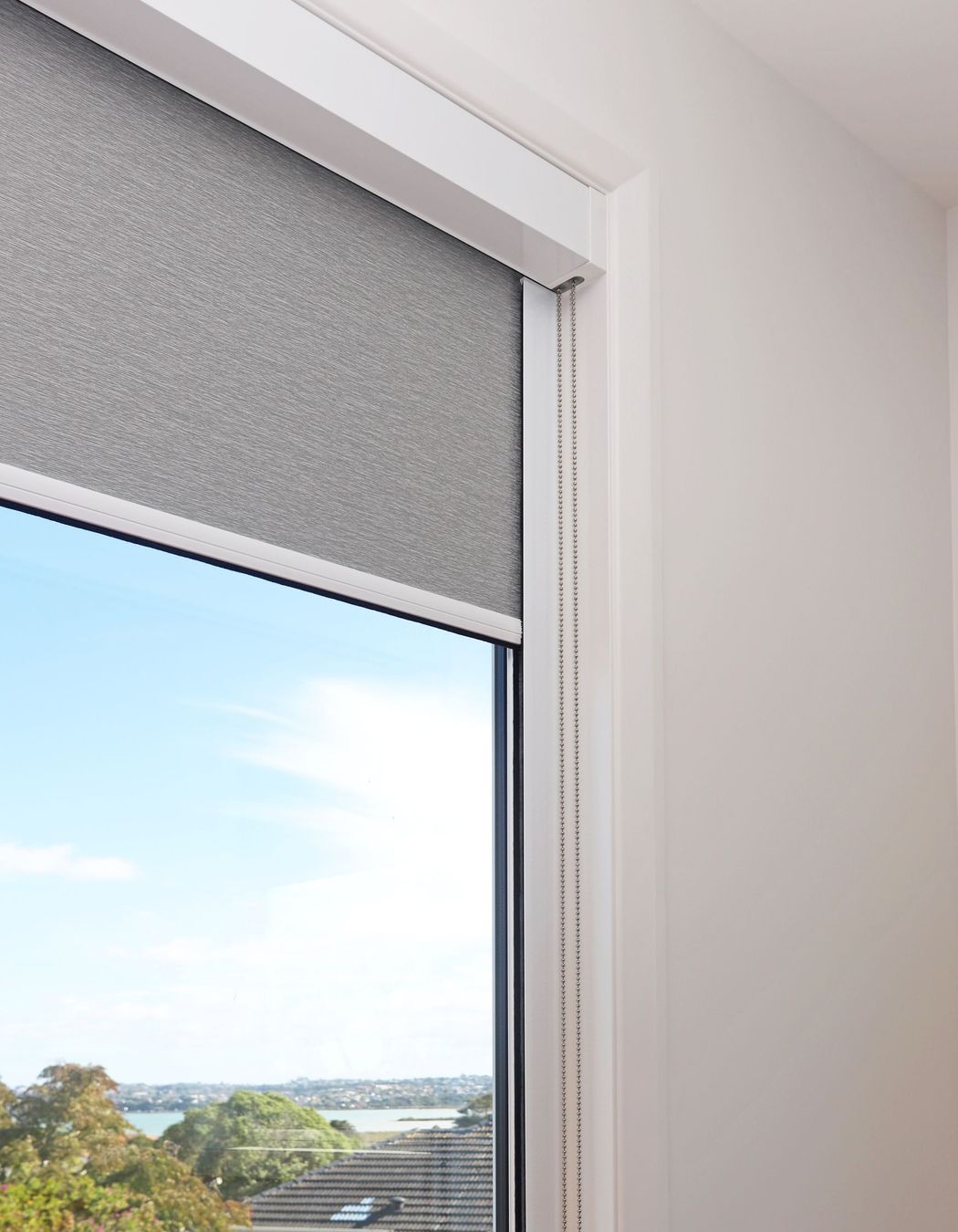 Blocco Roller Blinds have side channels fitted to the window frame for great light control.