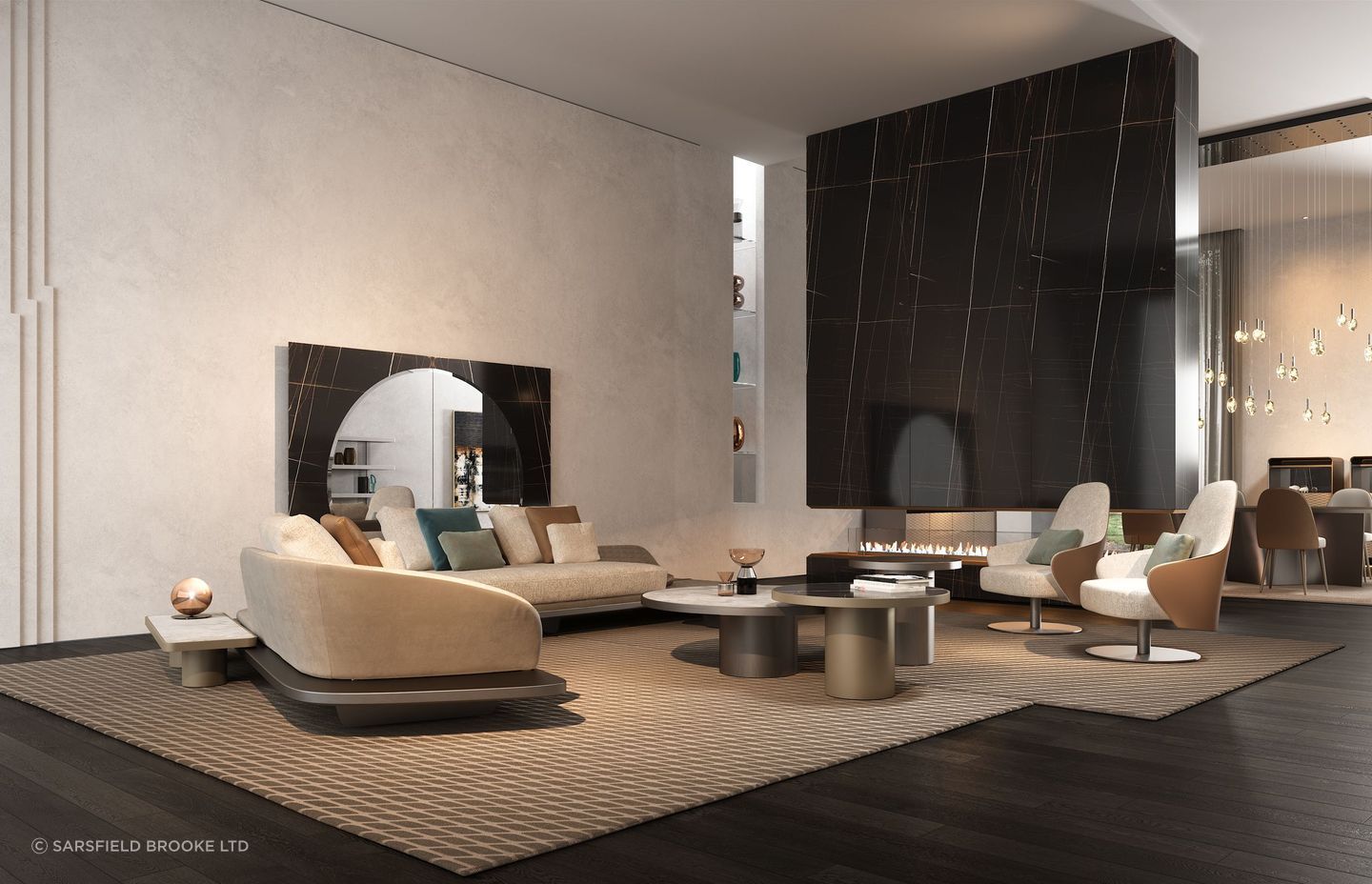 The Segno Sofa, an incredibly versatile design, can be customised to suit your space with many different shapes, styles and furnishing options, including leather, velvet or fabric upholstery – along with a selection of wood and feet.