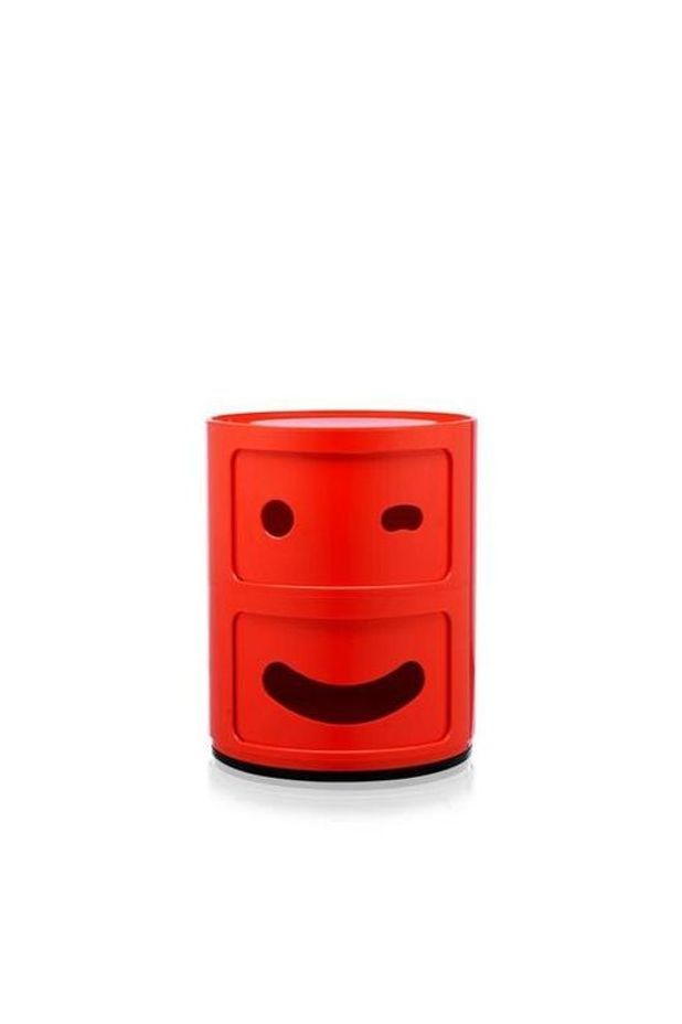 Componibili Smile 2 round storage unit, Space Furniture