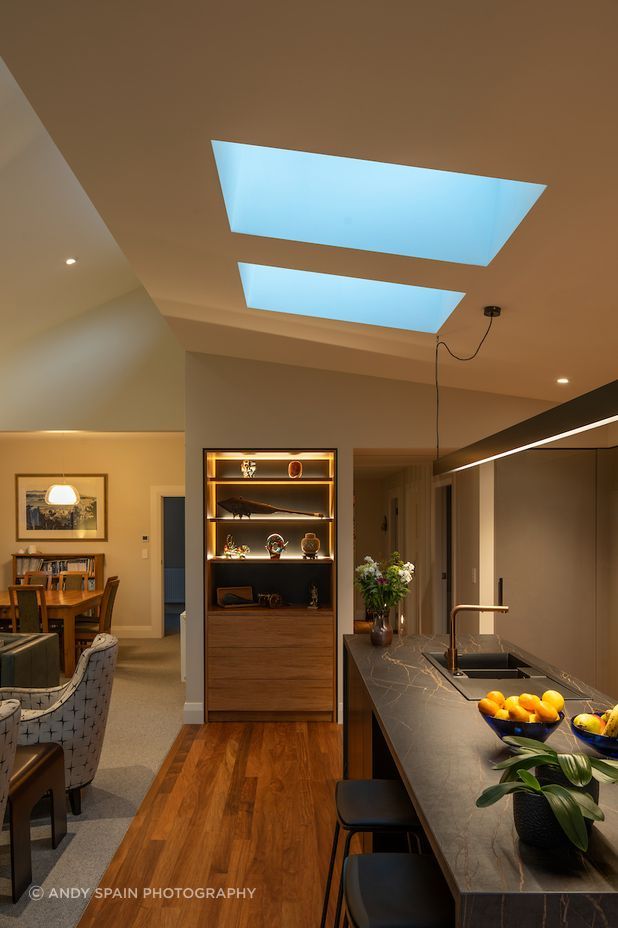 The old and new parts of Woburn Villa now blend seamlessly, creating a true sanctuary for the owners.