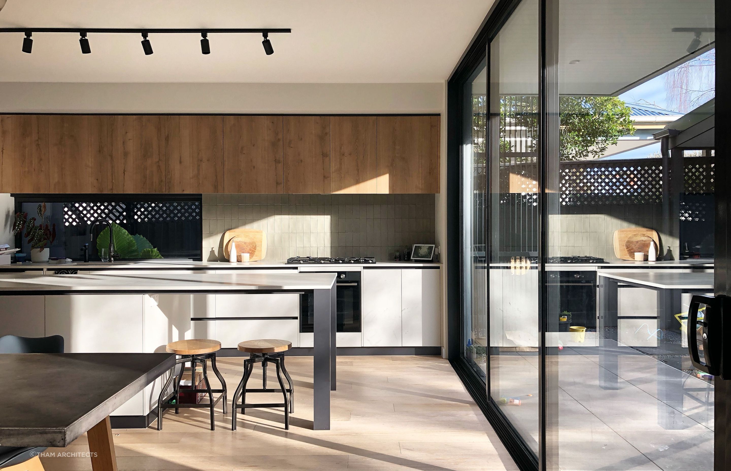 Completed in 2022, the transformation of this Edwardian period home into a contemporary masterpiece is a testament to Tham Architects' design philosophy.