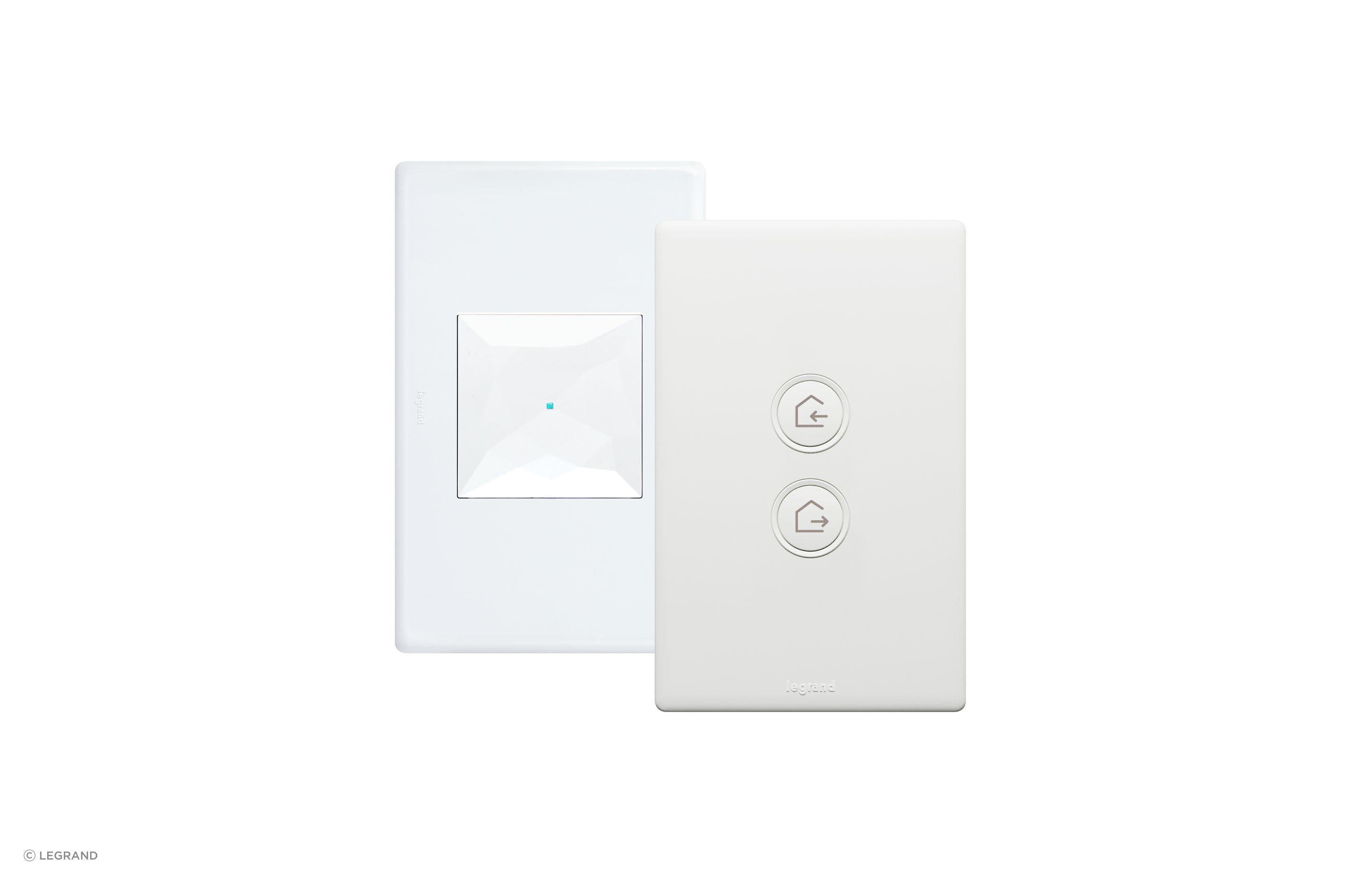 Wireless switches are fully customisable and can be positioned anywhere in the house without the need for additional wiring.