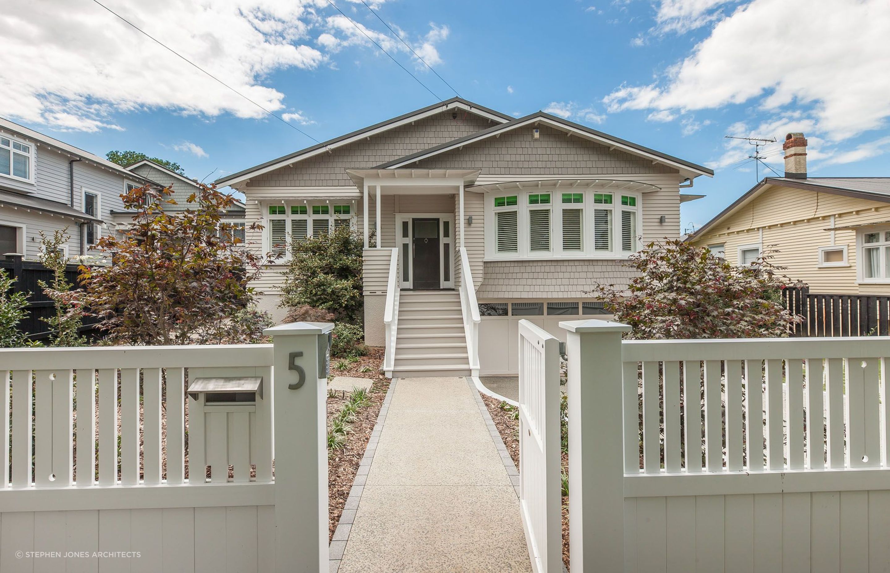 Its simple but timeless style has made the bungalow, like this fine example in Epsom, a highly sought after choice of home.