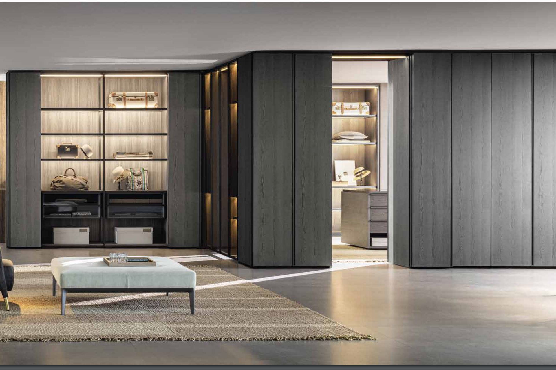 The Gliss Master wardrobe system.