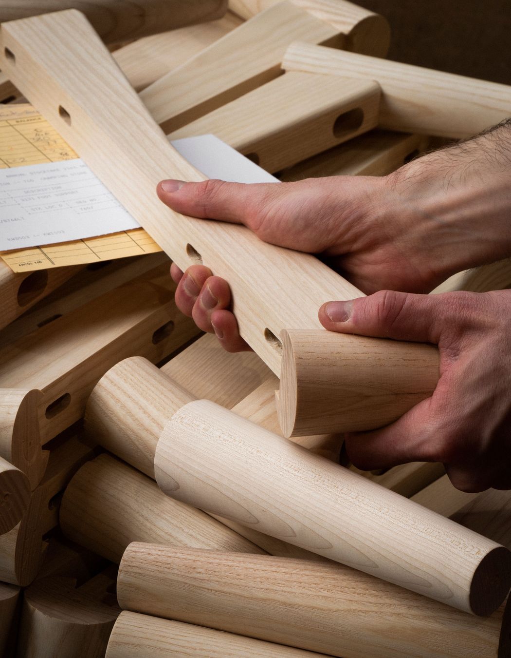 Today, the brand's in-house design team work to create modern furniture collections for every room in the home. Photography by Ercol.