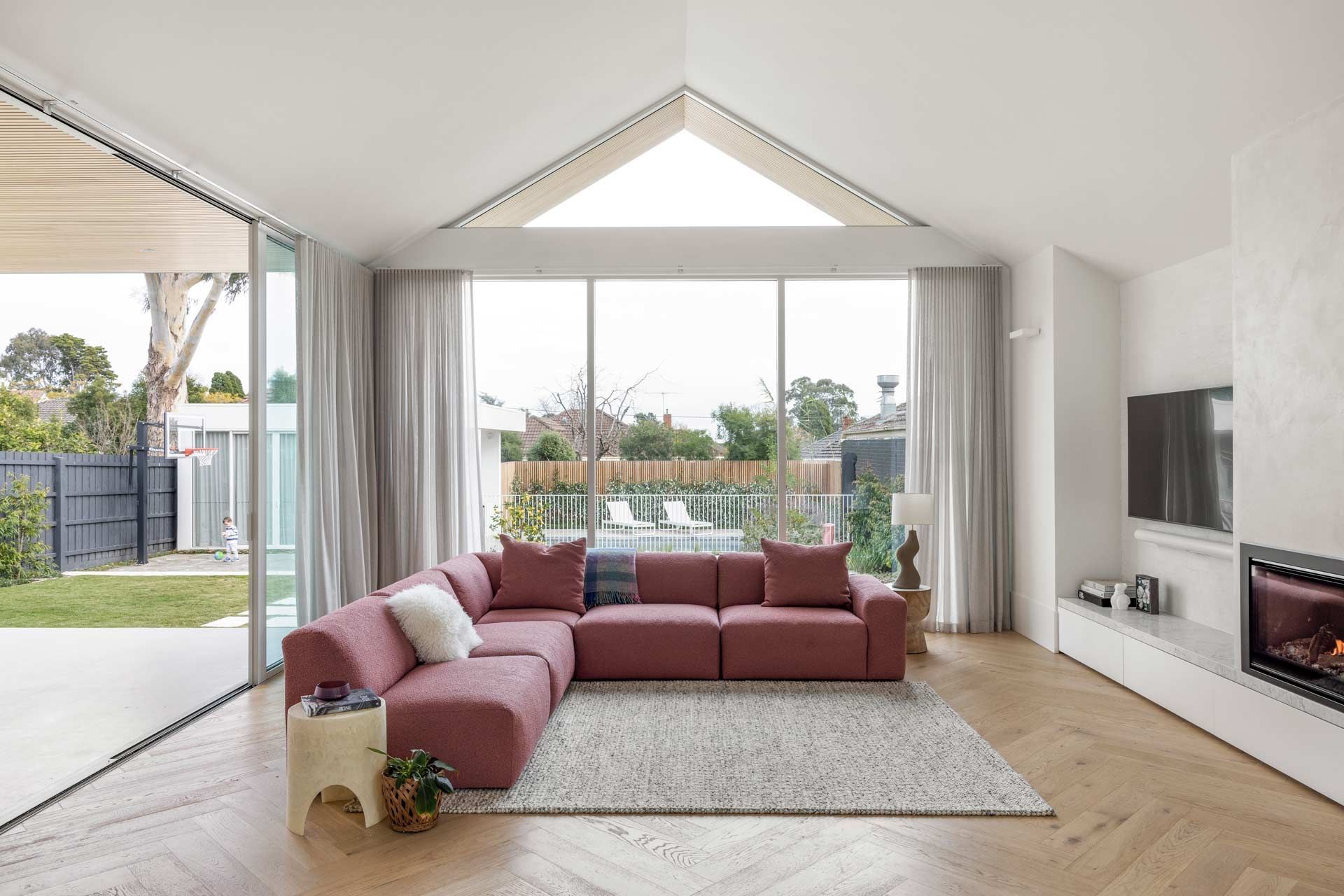 Doug is as comfortable as he is stylish. Beneath the outer fabric is a feather topper that is rolled right over the seat for a smooth and seamless finish.