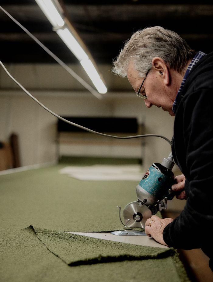 Bryce's father, Brian, has been working his magic on the tools since the '70s. Photography by Brook James