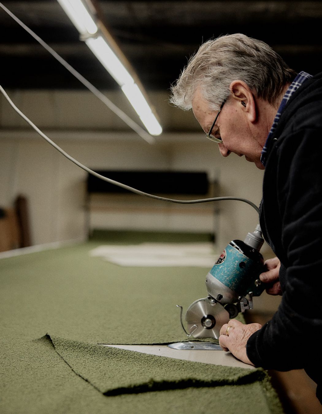 Bryce's father, Brian, has been working his magic on the tools since the '70s. Photography by Brook James
