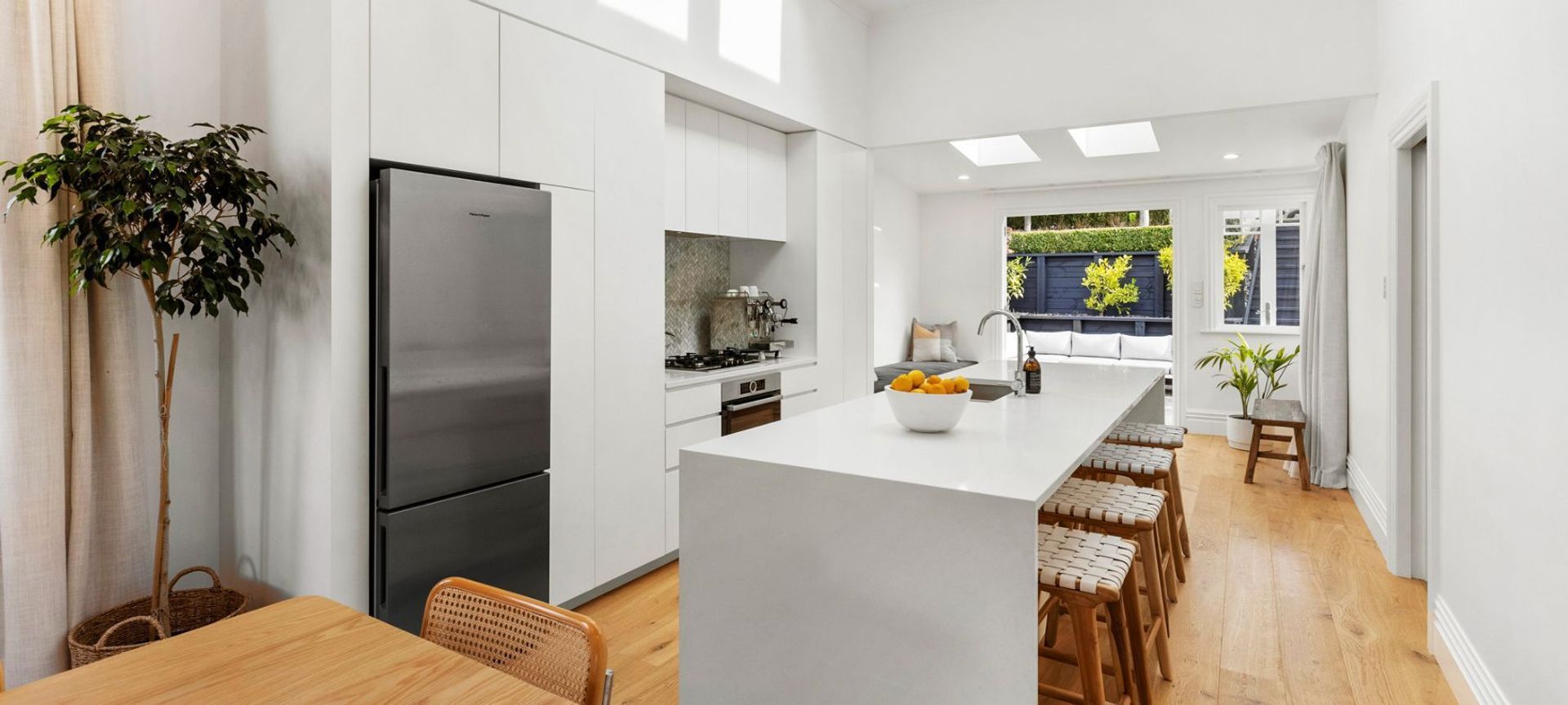 The Karori Renovation saw Hark Architects transform a classic villa in Wellington into a bright, sunny family home.