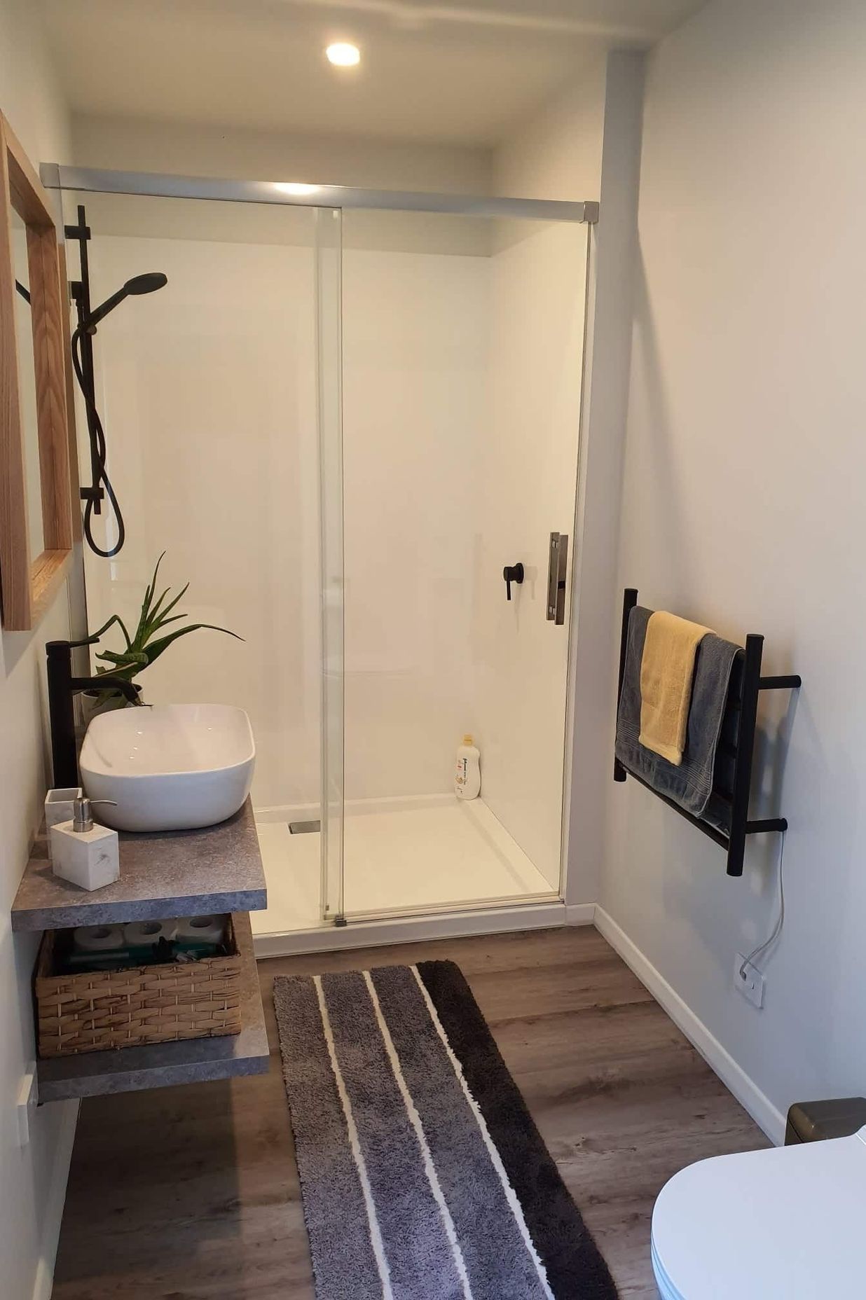 Light, neutral paint colours are effective in making a space feel calming and welcoming.